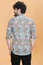 Multi Colour Designer Printed Short Kurta shirt