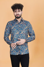 Solid Printed Fit Shirt