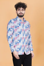 MULTI MODAL COTTON PRINT PREMIUM SHIRT